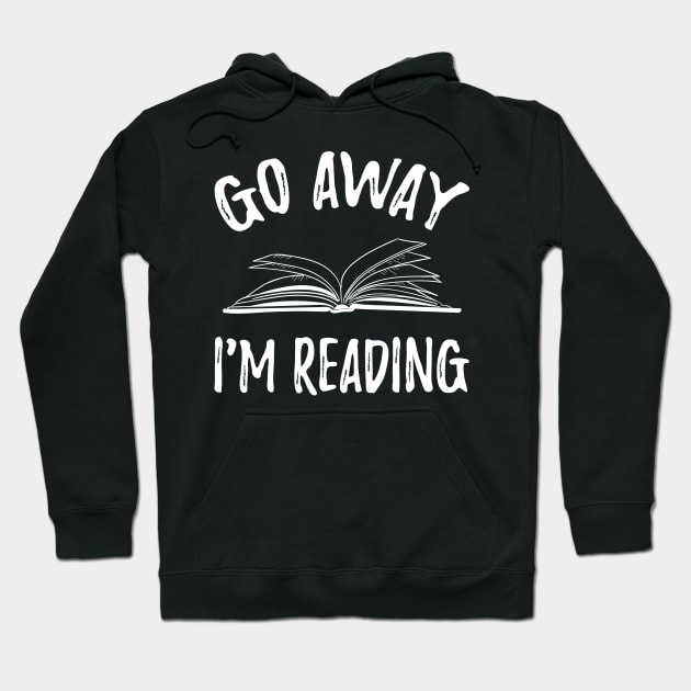 Go away I'm reading Hoodie by captainmood